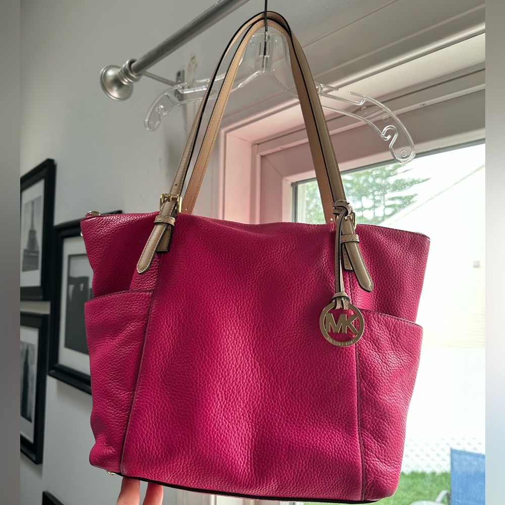 Michael Kors Hot Pink Tote